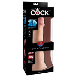 King Cock Gode réaliste Triple Density 23 x 5 cm